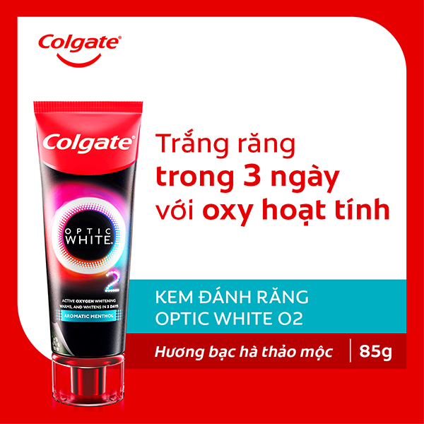Kem đánh răng Colgate Optic White O2 85g có ở Bách hóa XANH