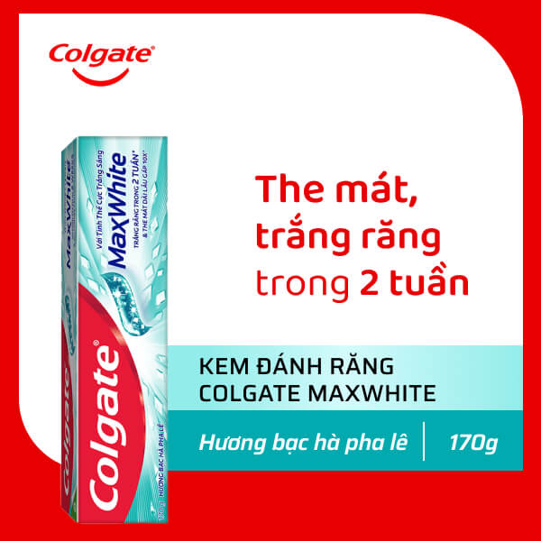Kem đánh răng Colgate Maxwhite 170g