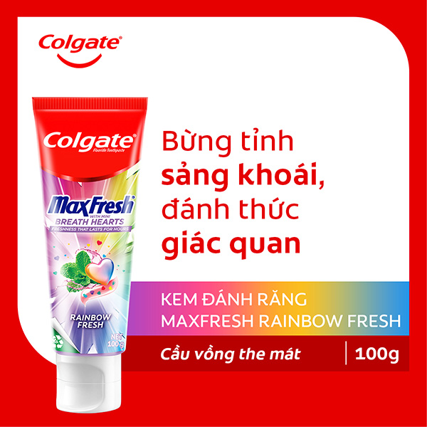 Kem đánh răng Colgate MaxFresh hương bạc hà 100g