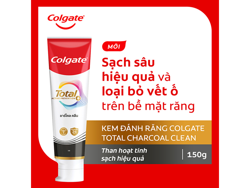 Kem đánh răng Colgate Total Charcoal Clean tại Bách hóa XANH