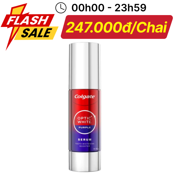 Tinh chất trắng răng Colgate Optic White Purple 40ml