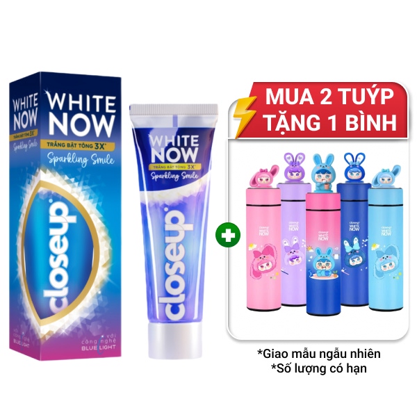 Kem đánh răng Closeup White Now Sparkling Smile 100g