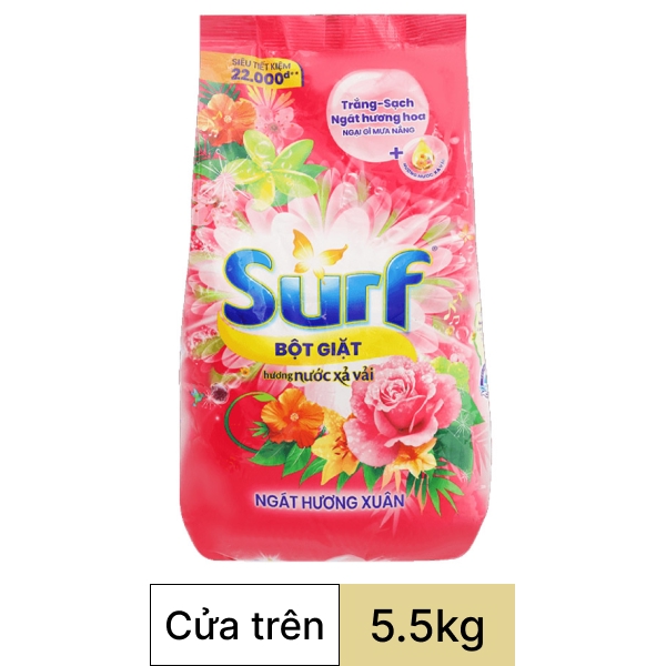 Bột giặt Surf ngát hương xuân 5.5kg