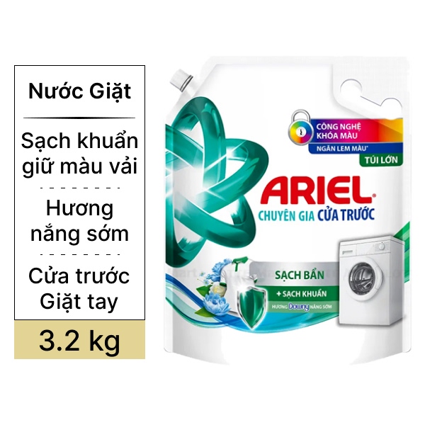 Nước giặt Ariel hương Downy nắng sớm 3.2kg