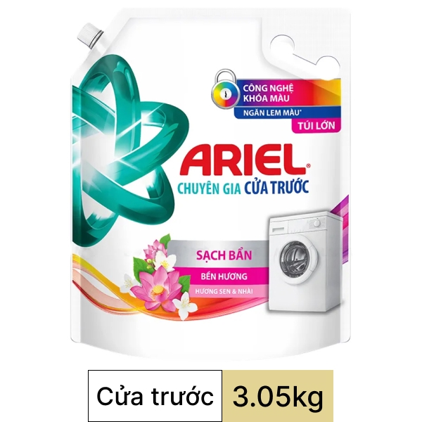 Nước giặt Ariel hương sen nhài 3.05kg