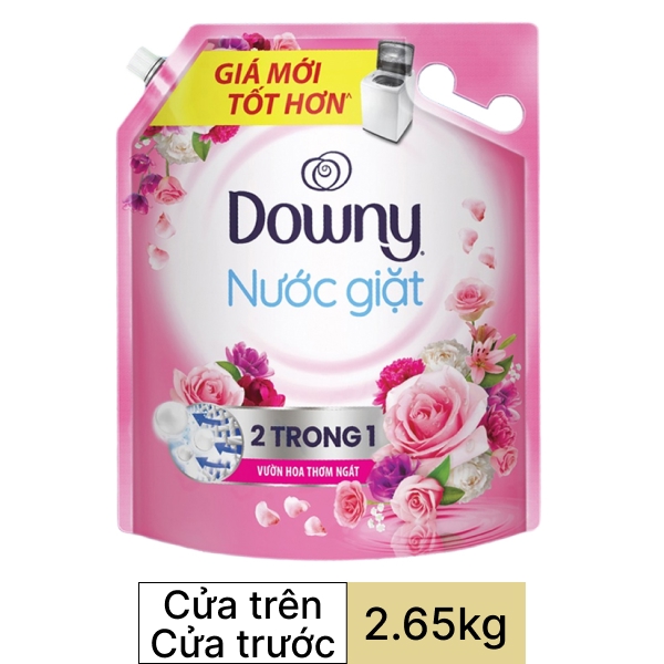 Nước giặt Downy vườn hoa thơm ngát 2.65kg