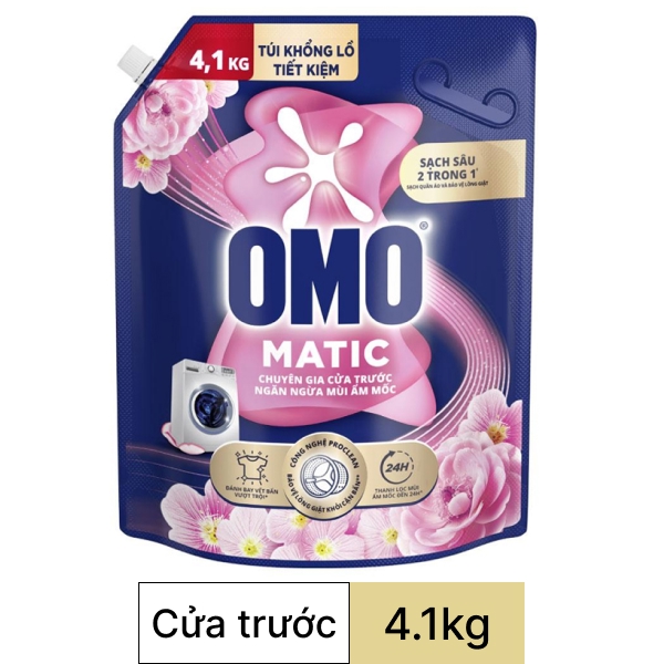 Nước giặt OMO ngăn mùi ẩm mốc 4.1kg