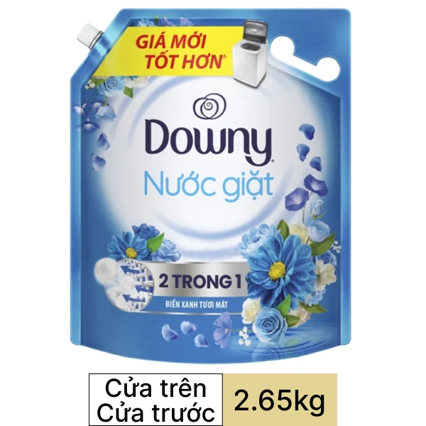 Nước giặt Downy biển xanh tươi mát 2.65kg