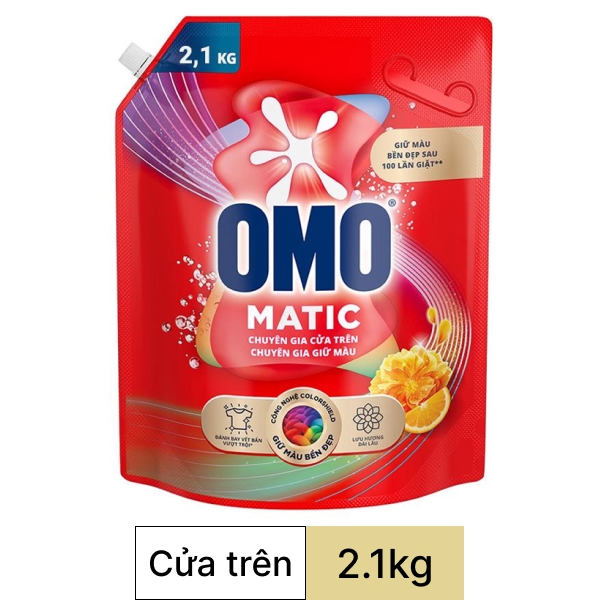 Nước giặt OMO chuyên gia giữ màu 2.1kg