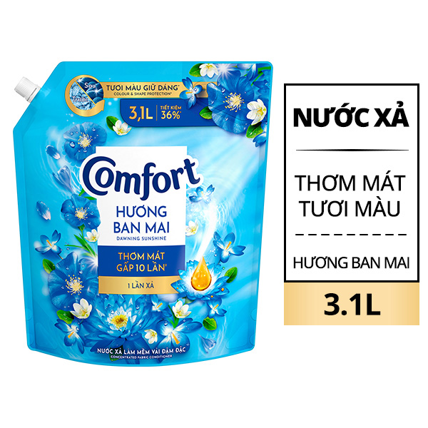 Nước xả Comfort ban mai 3.1 lít