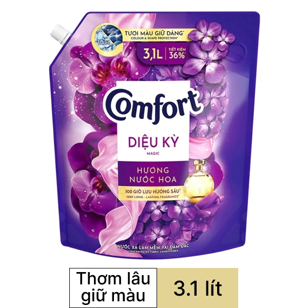 Nước xả Comfort diệu kỳ 3.1 lít