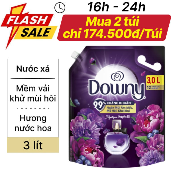 Nước xả Downy huyền bí 3 lít