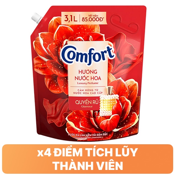 Nước xả Comfort quyến rũ 3.1 lít