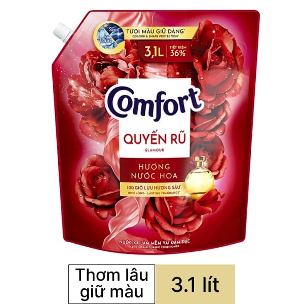 Nước xả Comfort quyến rũ 3.1 lít