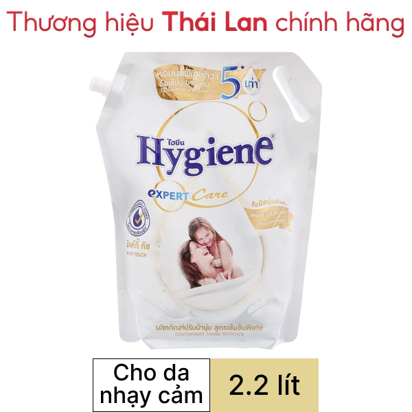 Nước xả vải Hygiene trắng 2.2 lít