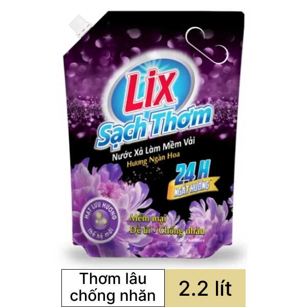 Nước xả Lix hương ngàn hoa 2.2 lít