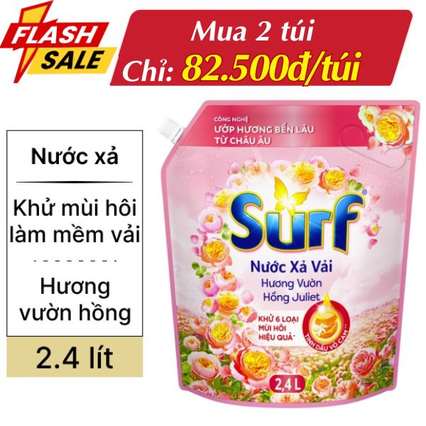 Nước xả Surf vườn hồng Juliet 2.4 lít