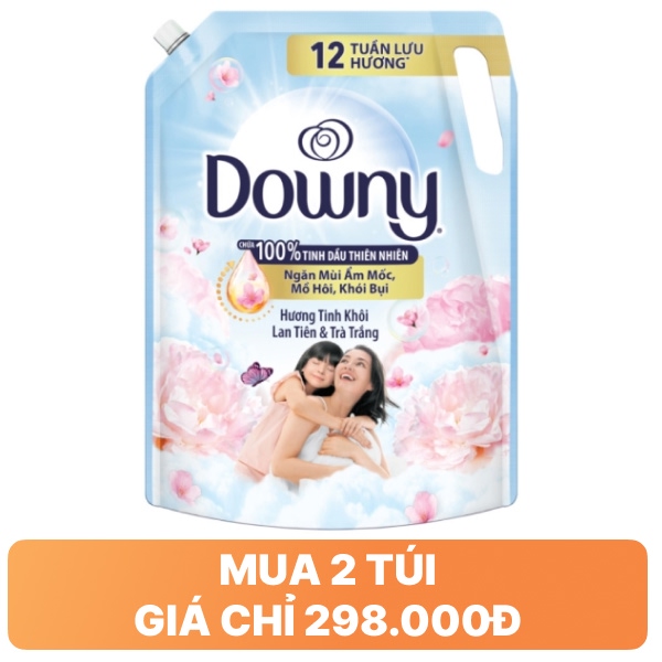 Nước xả Downy tinh khôi 2.3 lít