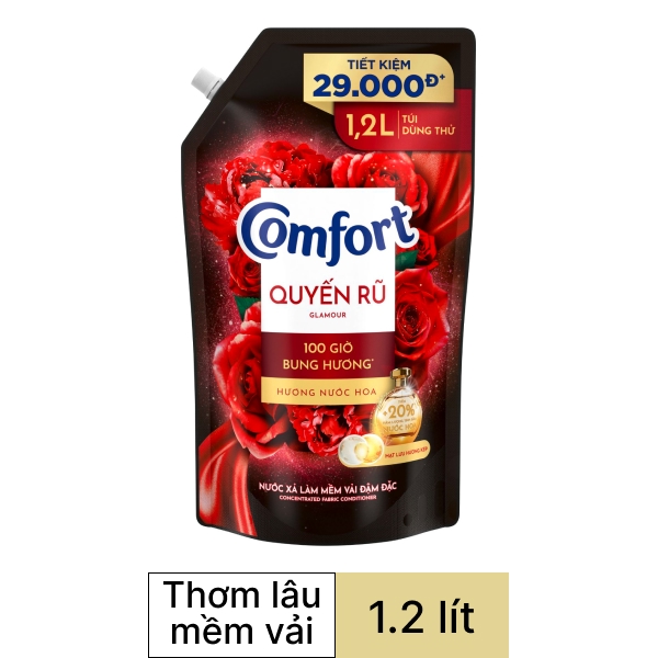 Nước xả Comfort quyến rũ 1.2 lít