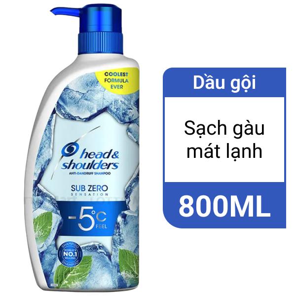 Dầu gội Head & Shoulders băng lạnh sạch gàu 800ml