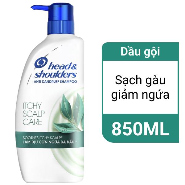 Dầu gội Head & Shoulders làm sạch gàu cho da đầu ngứa 850ml