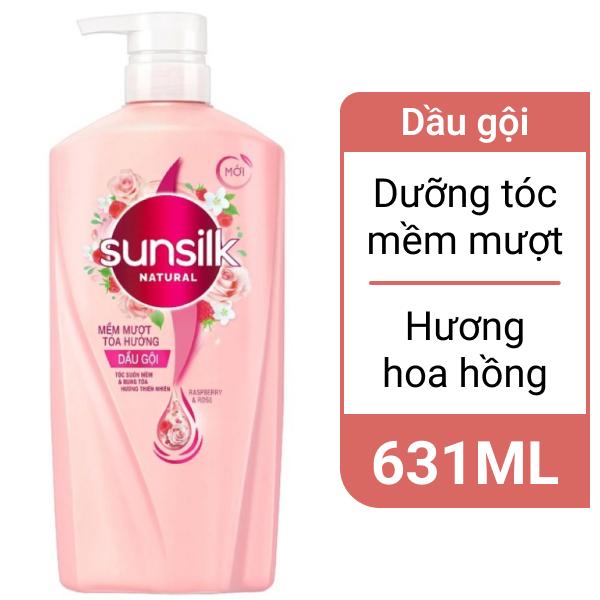 Dầu gội Sunsilk dưỡng tóc mềm mượt 631ml