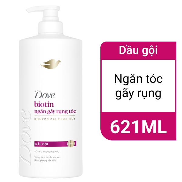 Dầu gội Dove ngăn gãy rụng 621ml