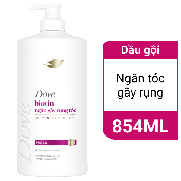 Dầu gội Dove ngăn gãy rụng 854ml