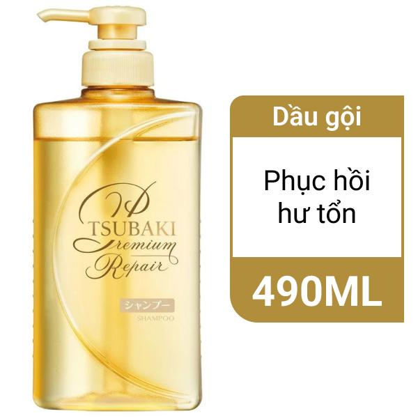 Dầu gội Tsubaki phục hồi hư tổn 490ml