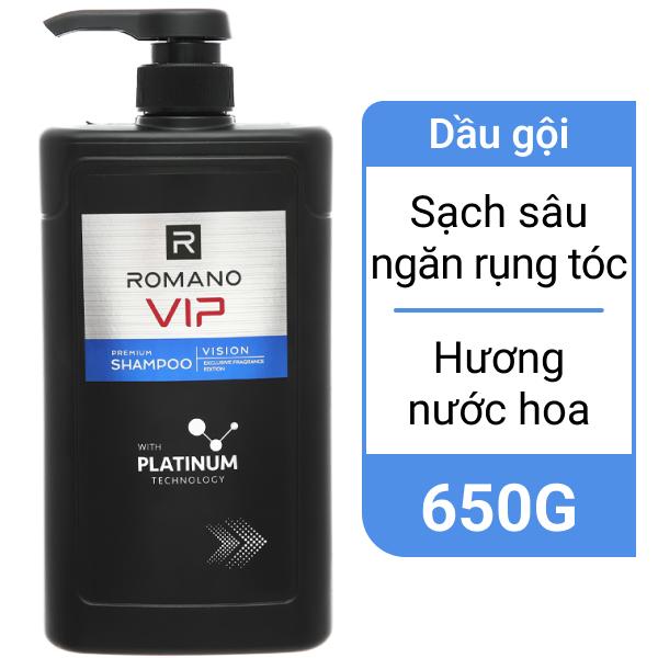 Dầu gội Romano VIP VISION 650g giá tốt có tại Bách hoá XANH