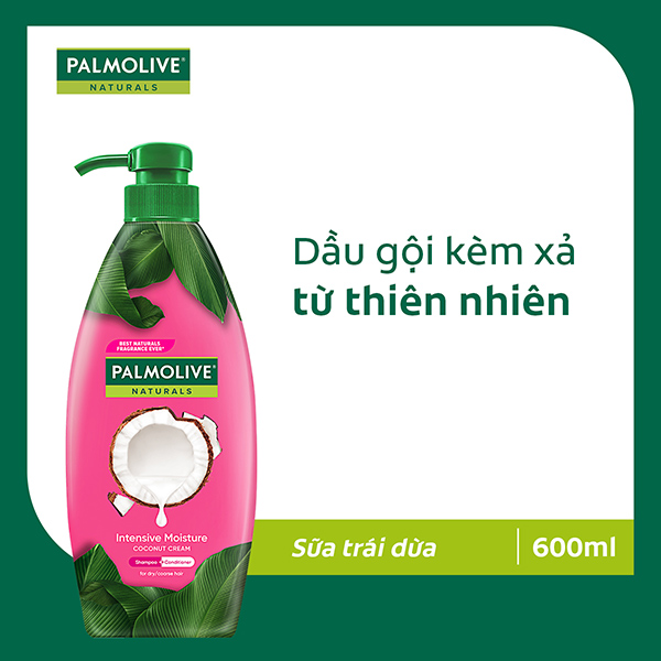 Dầu gội xả Palmolive dưỡng ẩm 600ml
