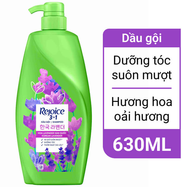 Dầu gội Rejoice hoa Lavender 630ml