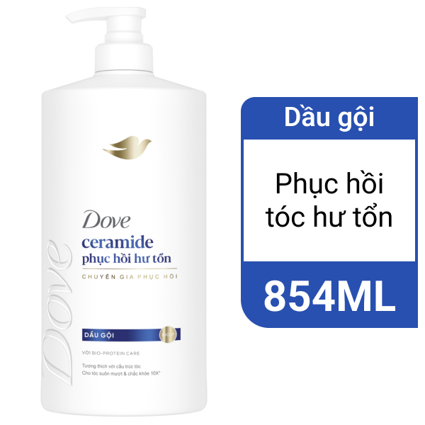 Dầu gội Dove phục hồi hư tổn 854ml