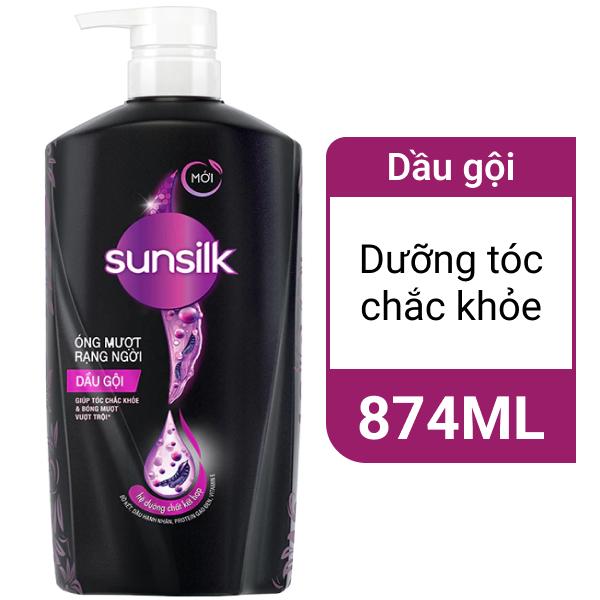Dầu gội Sunsilk óng mượt rạng ngời 874ml