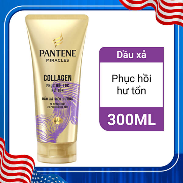 Dầu xả Pantene phục hồi hư tổn 300ml