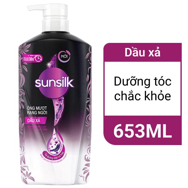 Dầu xả Sunsilk óng mượt rạng ngời 653ml