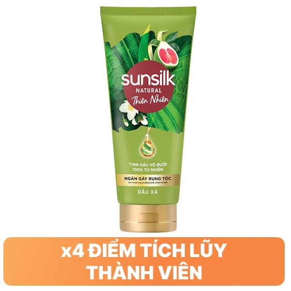 Dầu xả Sunsilk Natural ngăn gãy rụng tóc 330ml
