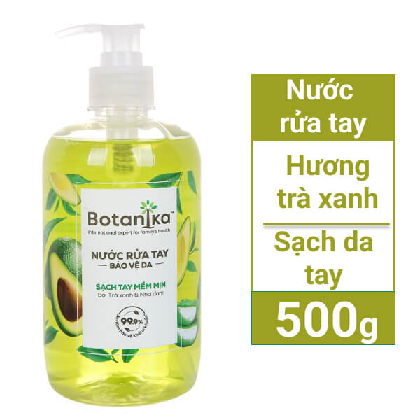 Nước rửa tay Botanika bảo vệ da tay 500g