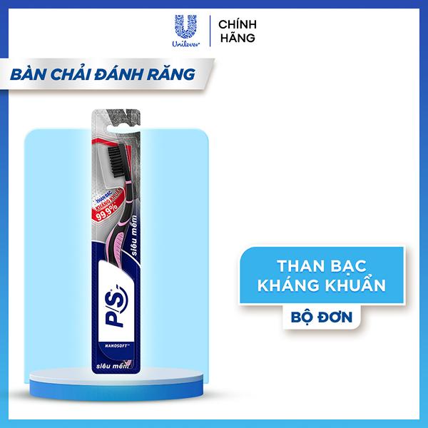 Bàn chải P/S than bạc kháng khuẩn