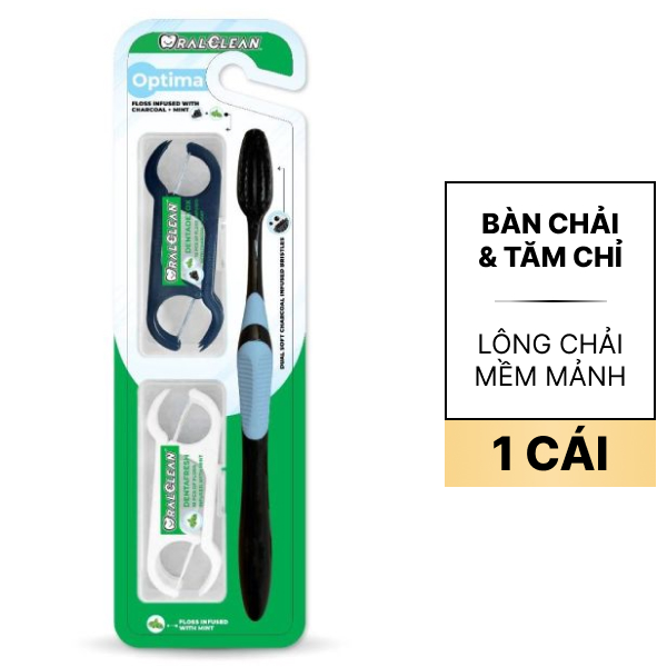 Bộ bàn chải và tăm chỉ Oral-Clean Optima