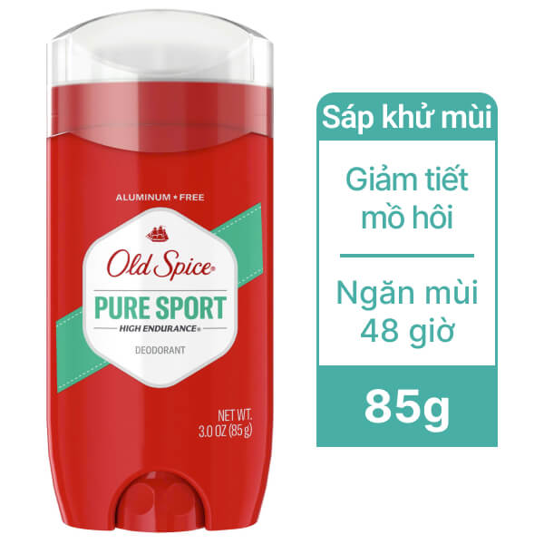 Sáp khử mùi Old Spice Pure Sport 85g