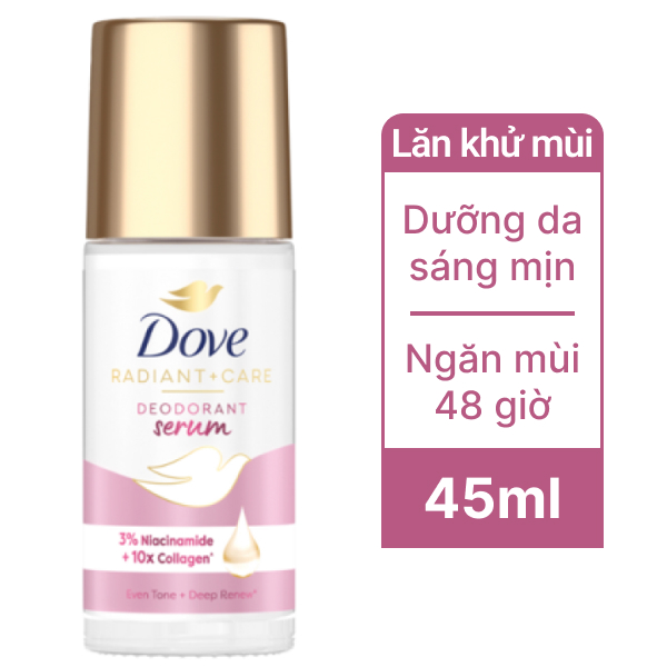 Lăn khử mùi Dove Serum Collagen 45ml