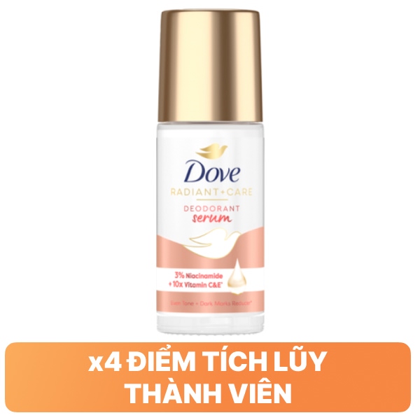 Lăn khử mùi Dove Serum Vitamin C&E 45ml