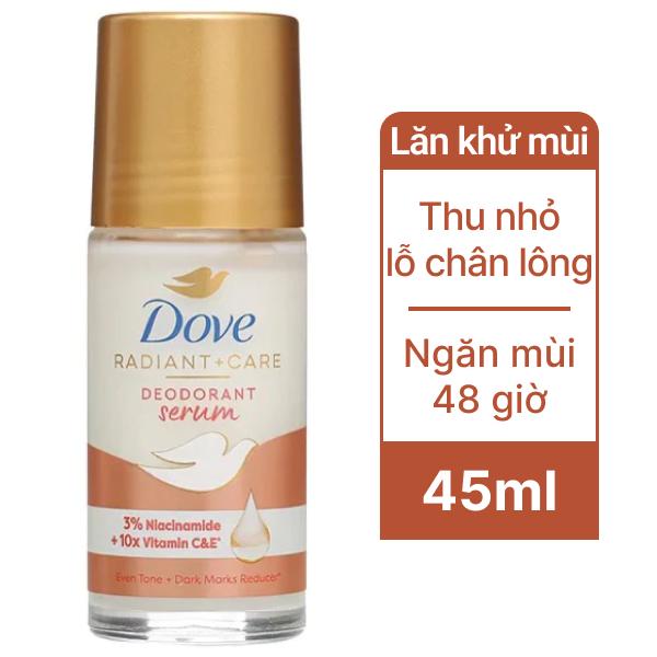 Lăn khử mùi Dove Serum Vitamin C&E 45ml