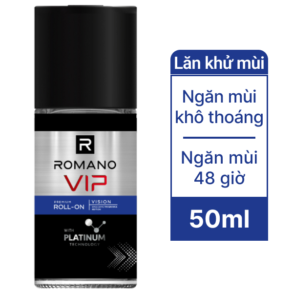 Lăn khử mùi Romano Vip Vision 50ml