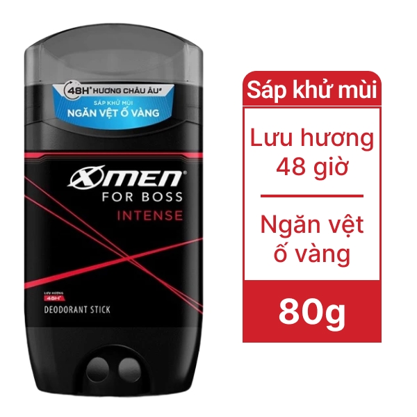 Sáp khử mùi X-Men For Boss Intense 80g