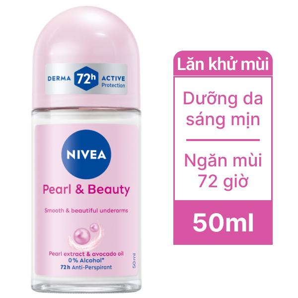 Lăn ngăn mùi Nivea ngọc trai 50ml