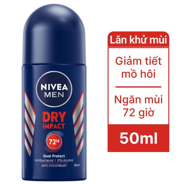 Lăn ngăn mùi Nivea Men khô thoáng 50ml