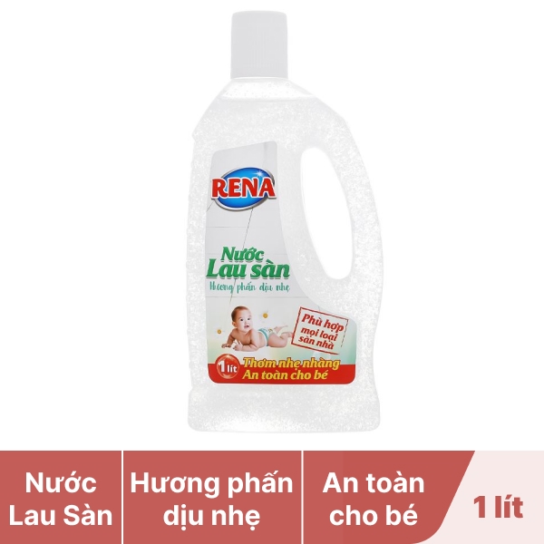 Nước lau sàn Rena dịu nhẹ 1 lít
