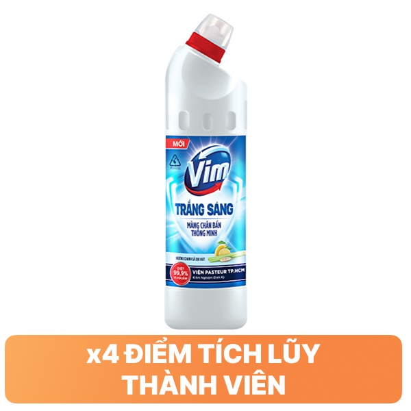 Tẩy bồn cầu VIM chanh sả 870ml